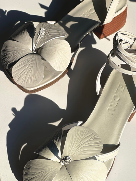 Gumamela Block Heels (Sangria, Shell White, Noir)