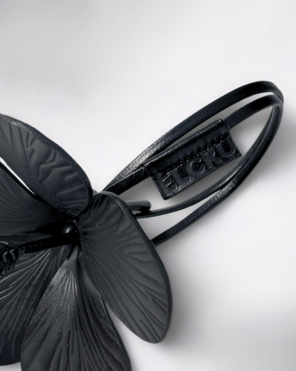 Gumamela Charm in Noir