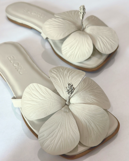 [Pre-Order] Gumamela Flats (Sangria, Noir, Shell White)